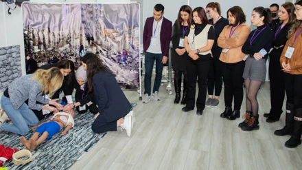 SÜ’de Simülasyon Eğitimi ile Depremde Temel Yaşam Desteği Kursu yapıldı